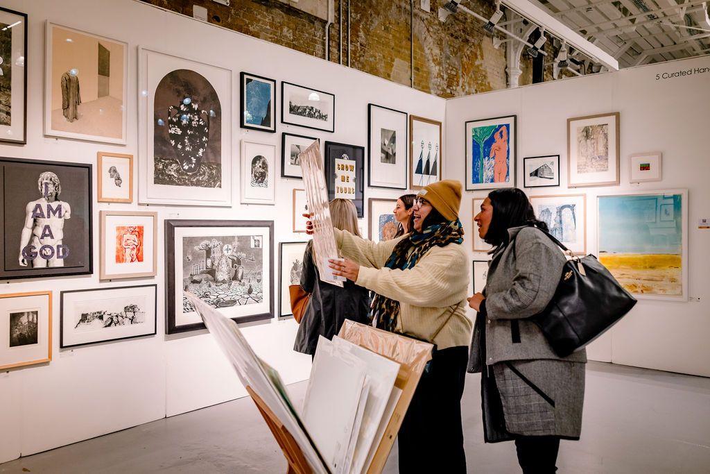 Courtesy of Woolwich Contemporary Print Fair
