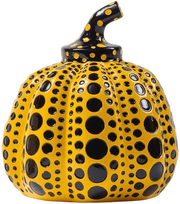 Pumpkin Jaune De Yayoi Kusama - Objet De Décoration D'art, Occasion Parfait état