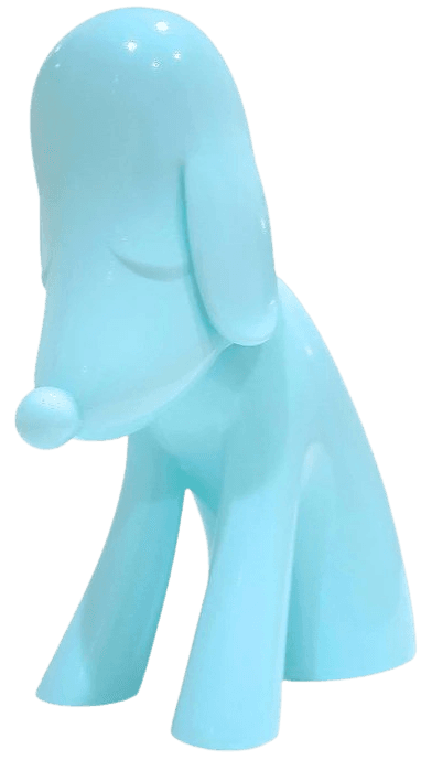 Yoshitomo Nara | Aomori Dog Piggy Bank (Blue) | Buy & Sell | FairArt