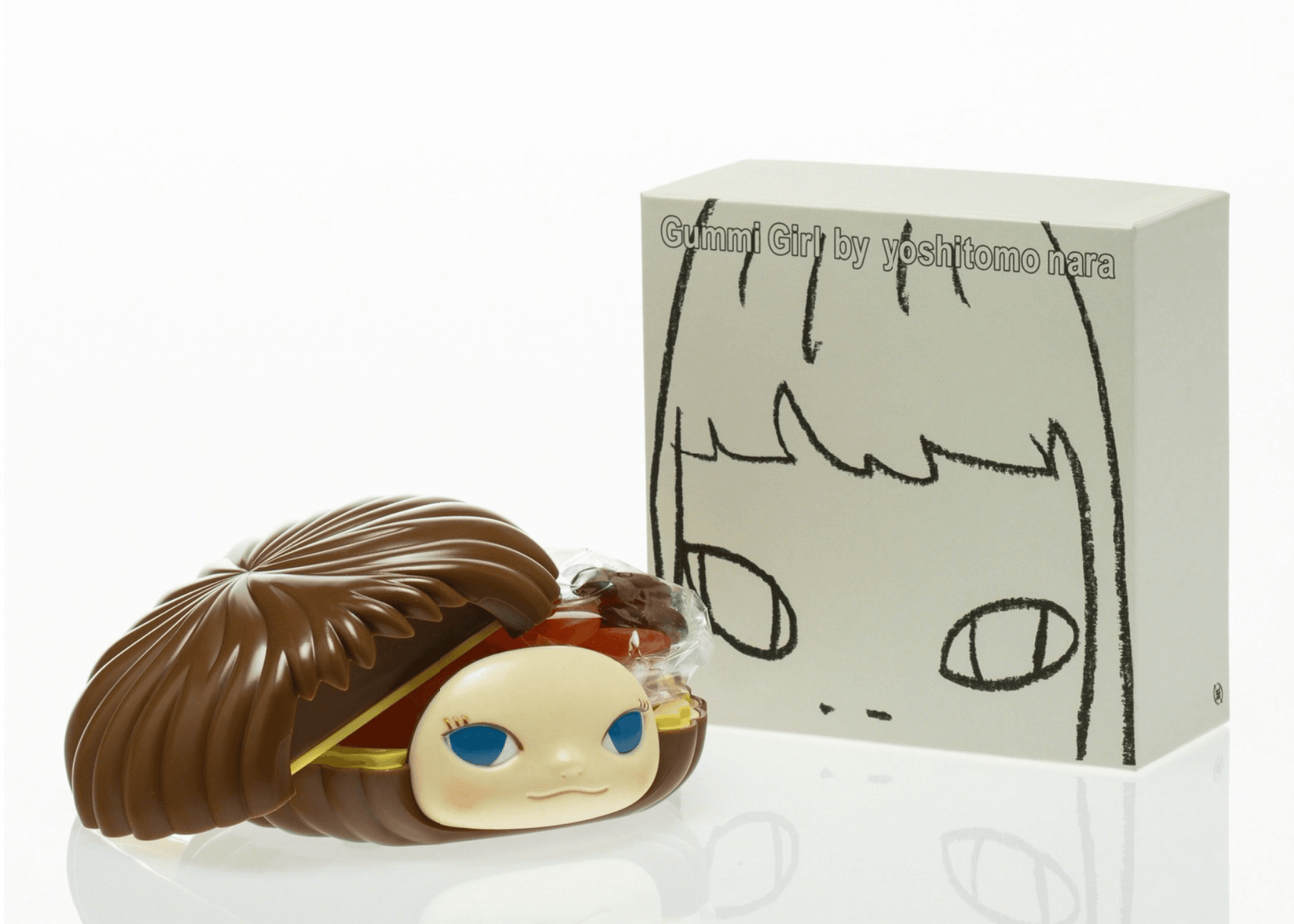 Yoshitomo Nara | Gummi Girl (Brown) | Buy & Sell | FairArt