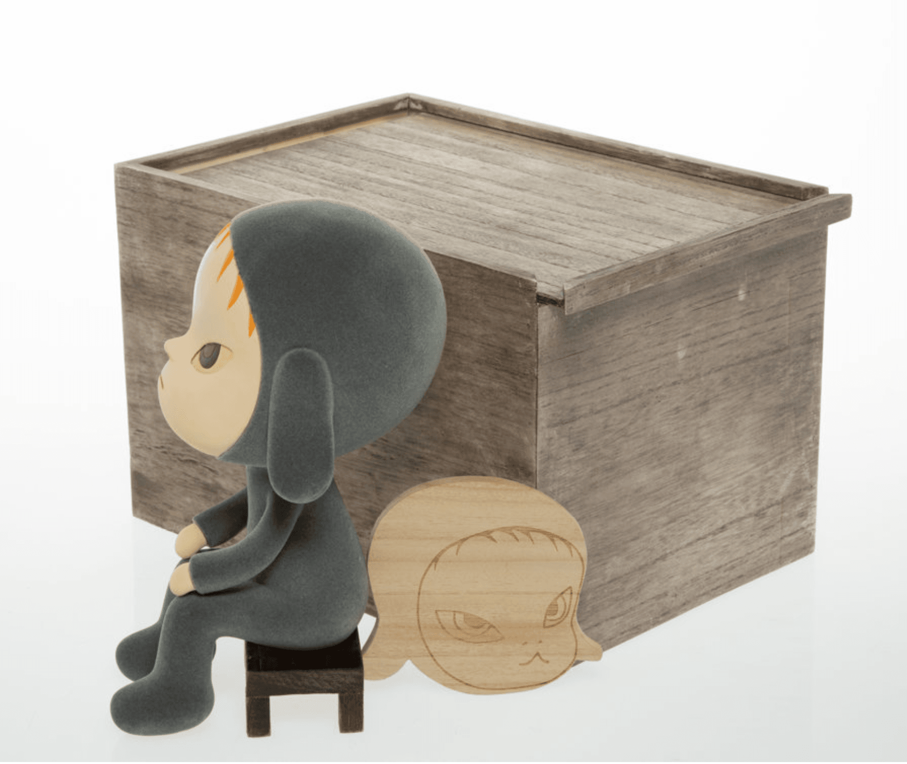 Yoshitomo Nara | Sleepless Night (Sitting) | Buy & Sell Yoshitomo Nara | Sleepless Night (Sitting) | Buy & Sell