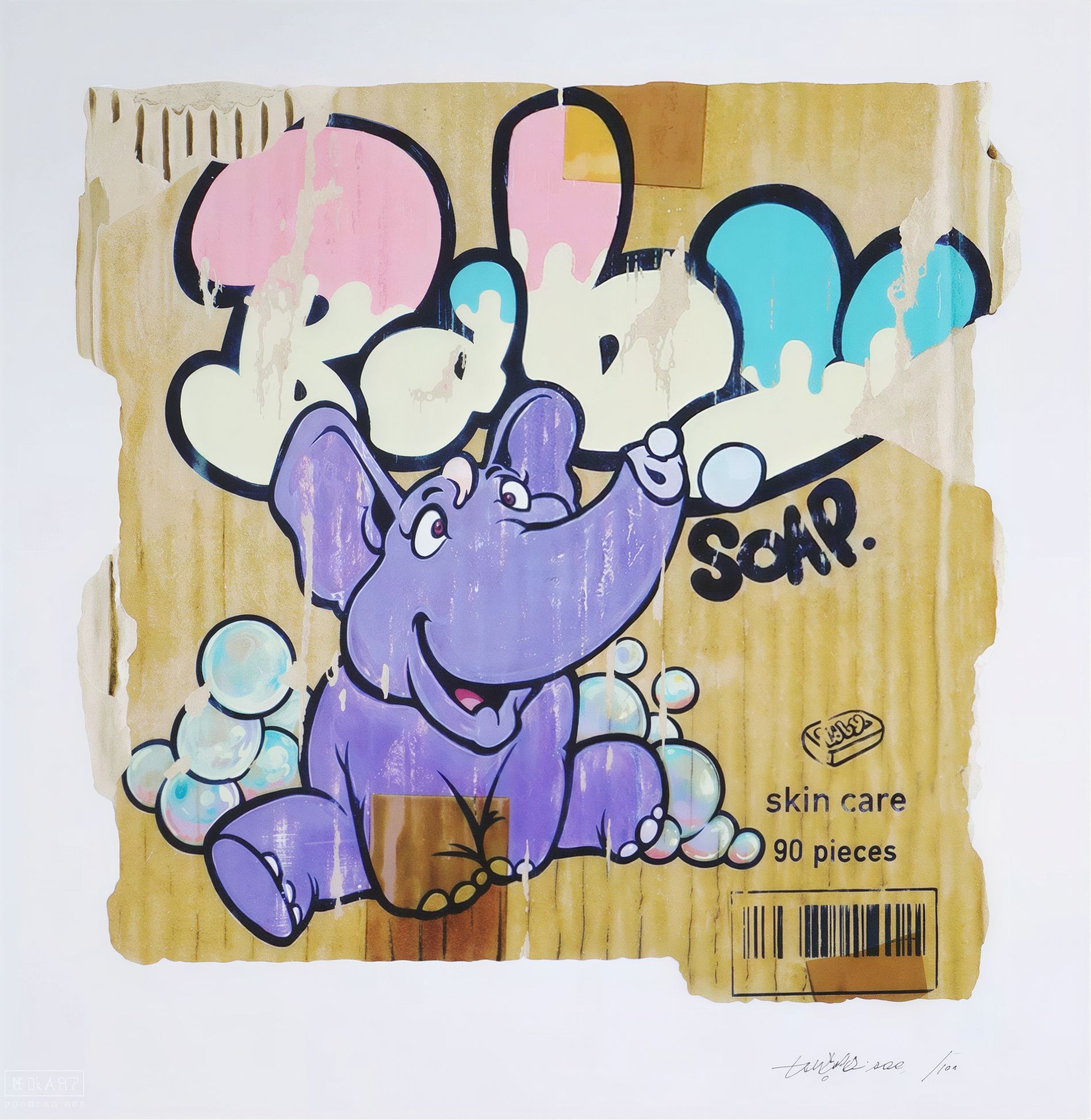 版画 Fabrication Elephant_p Fabrication/Elephant_p Print by Tengaone - Buy & Sell Tengaone