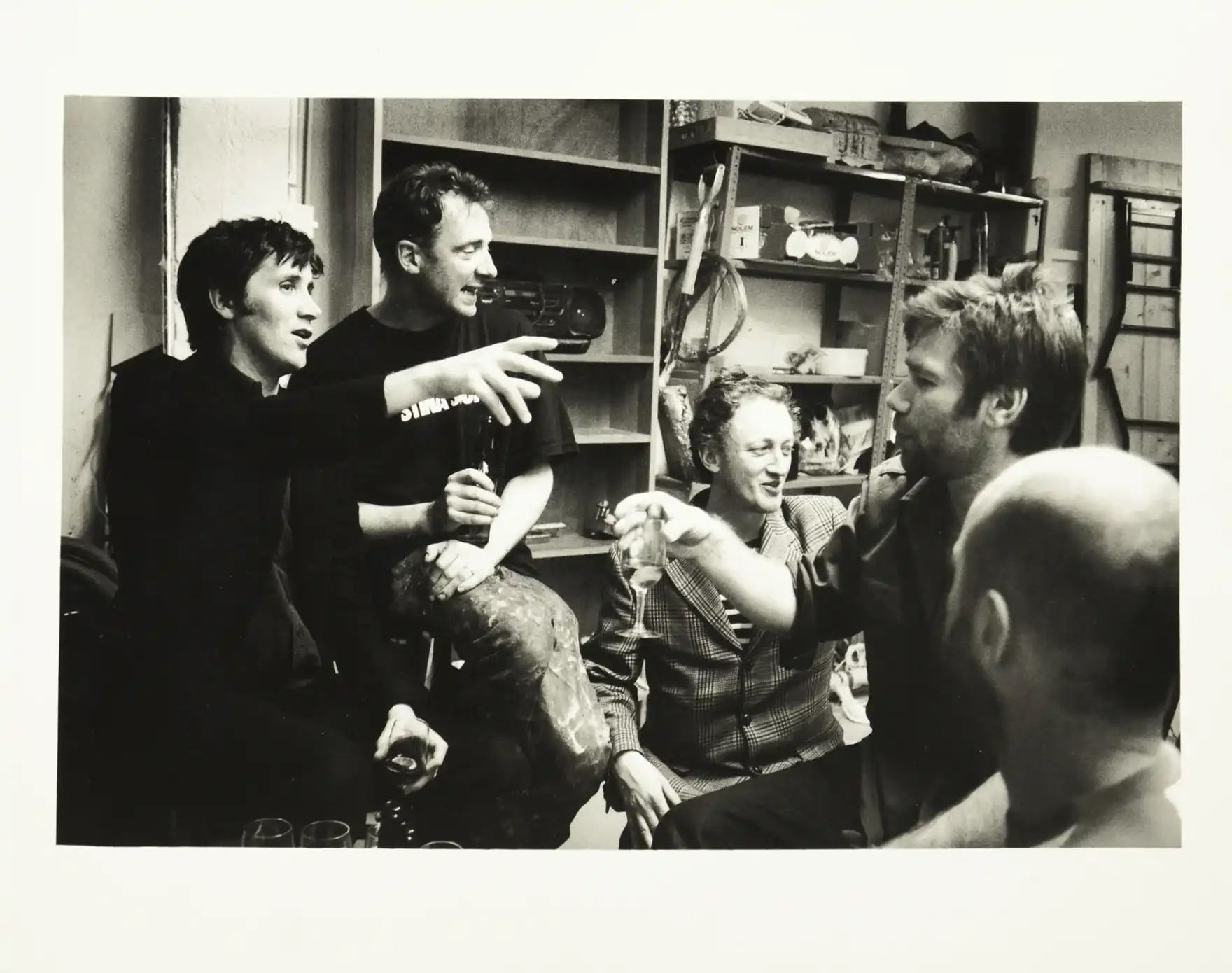Angus Fairhurst, Gary Hume, Michael Landy, Mat Collishaw and Marc Quinn | © Johnnie Shand Kydd