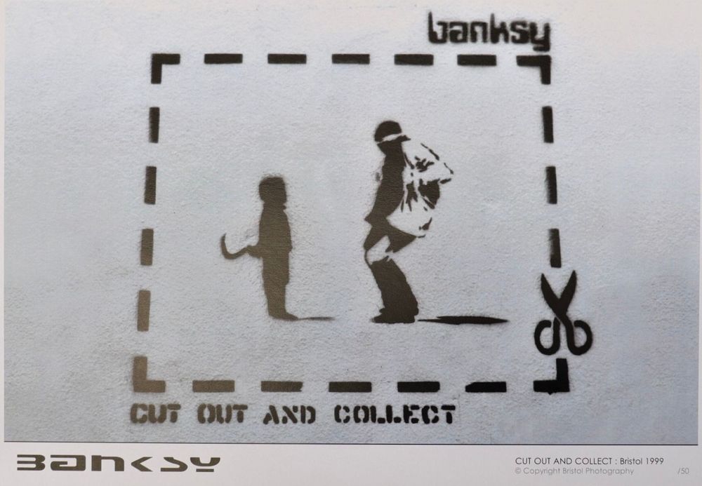 large_Banksy_Cut_Out_And_Colle