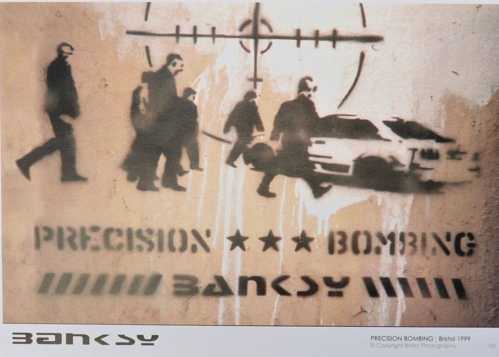 Banksy | Precision Bombing (Colour Offset Print) | Buy