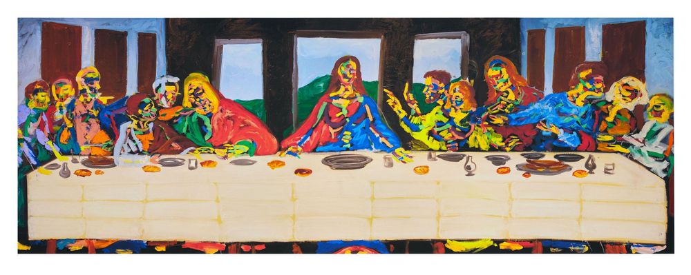Death NYC Last Supper アート作品 絵画 large_Bradley_Theodore_The_Las