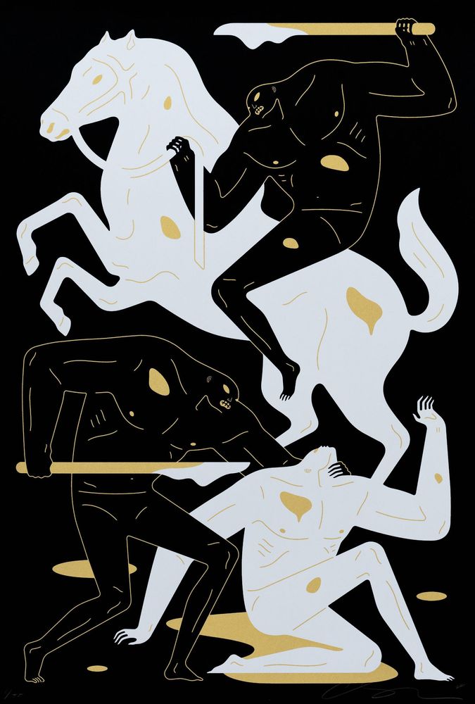 Cleon Peterson シルクスクリーン large_Cleon_Peterson_The_Dark_