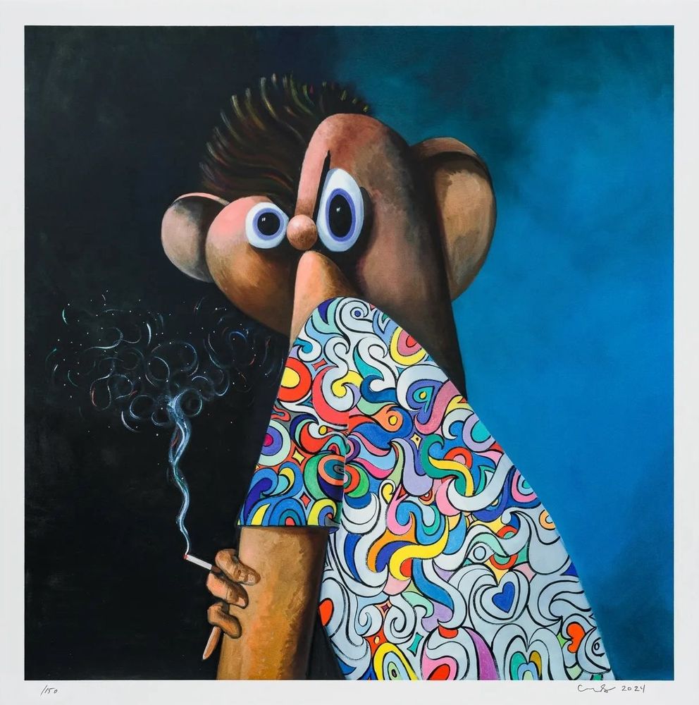 large_George_Condo_Lost_In_Tim