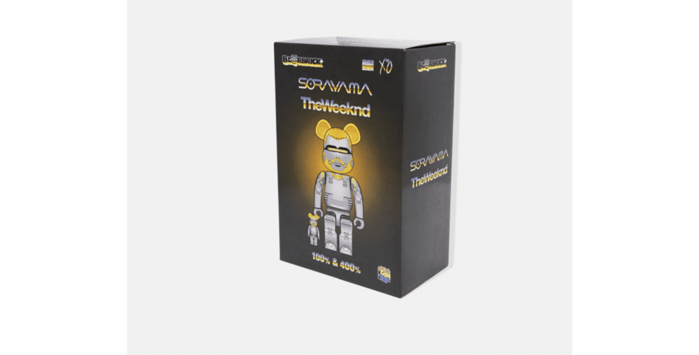 Hajime Sorayama | The Weeknd 100% & 400% Set (Silver) | Buy & Sell