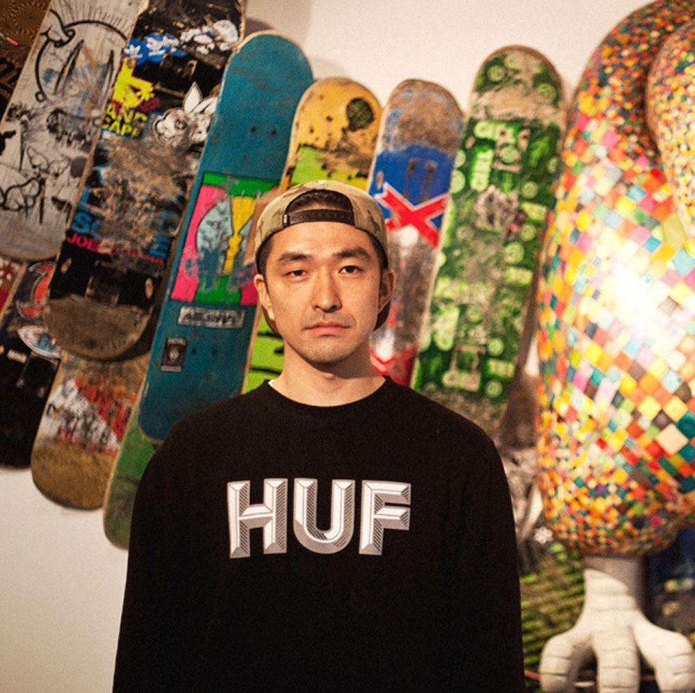 HUF x Haroshi Middle Finger (Green) Sculpture by Haroshi - Buy