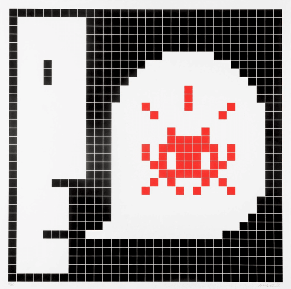 Invader | Alert (Red) | Buy & Sell | FairArt