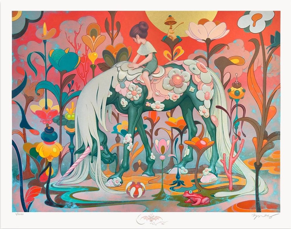 （真作）james jeanのtraveler アート James Jean | Traveler | Buy & Sell | FairArt