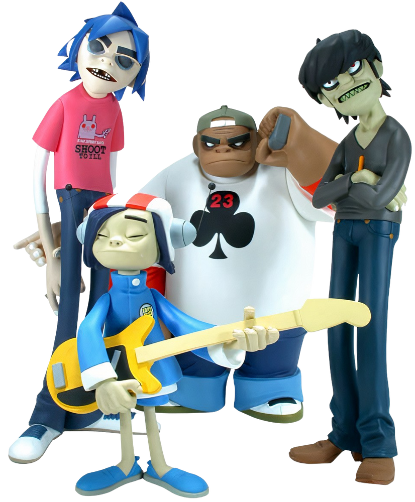 Jamie Hewlett | Kidrobot Gorillaz Figure Set 05 | Buy & Sell | FairArt