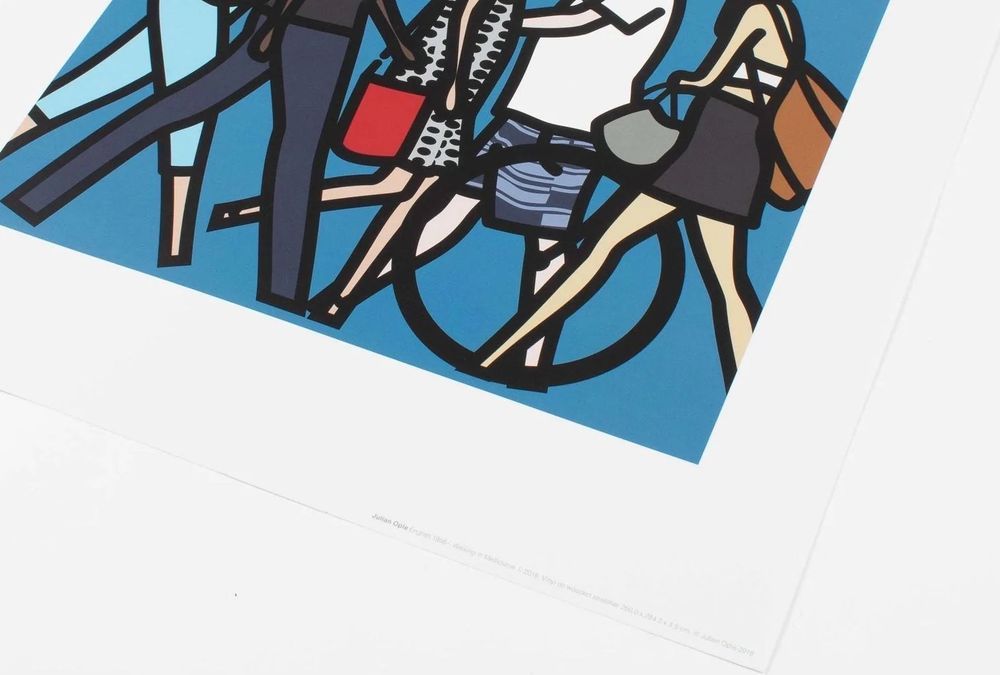 Julian Opie | Walking in Melbourne | Buy & Sell | FairArt