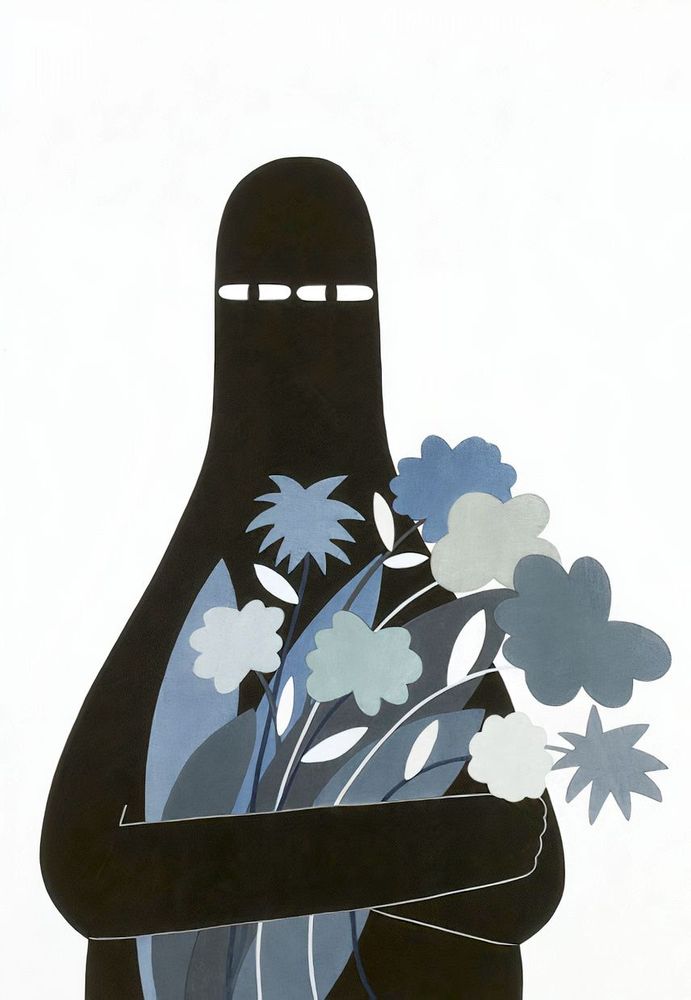 完売　LY painter LUV with GRAY flowers 専用額付 LY | LUV with Gray Flowers | Buy & Sell | FairArt
