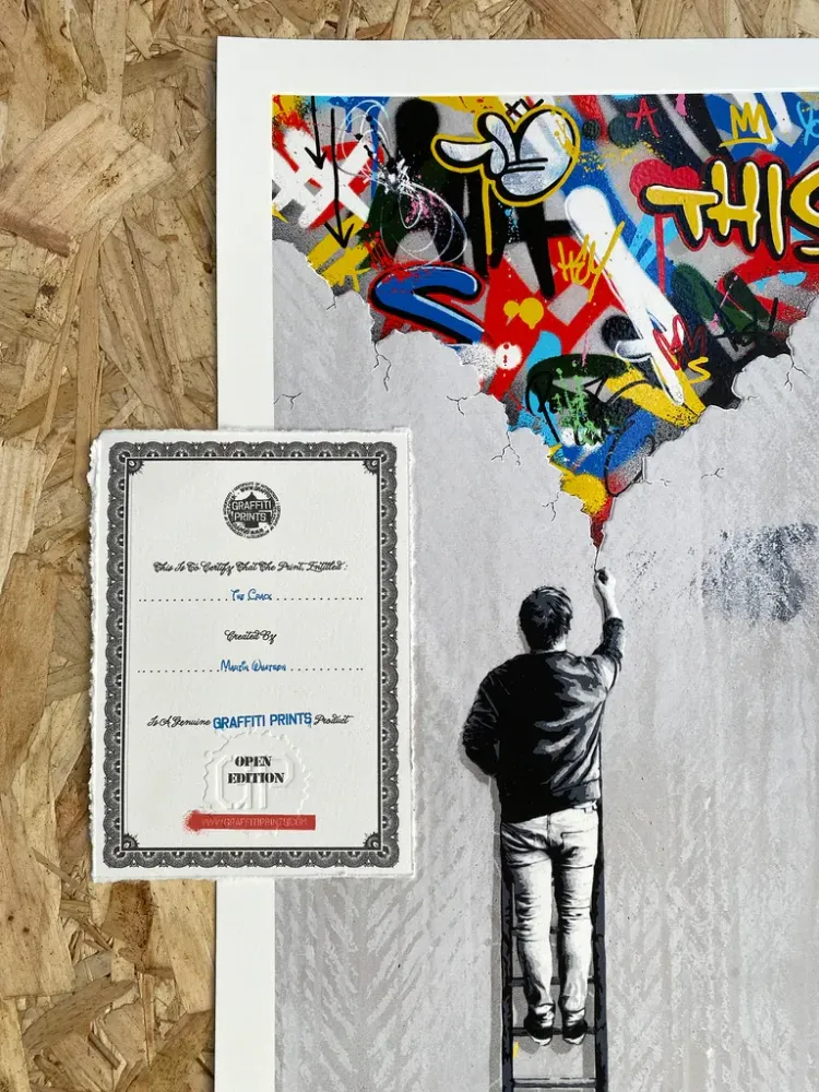The Crack Print by Martin Whatson - Buy & Sell Martin Whatson