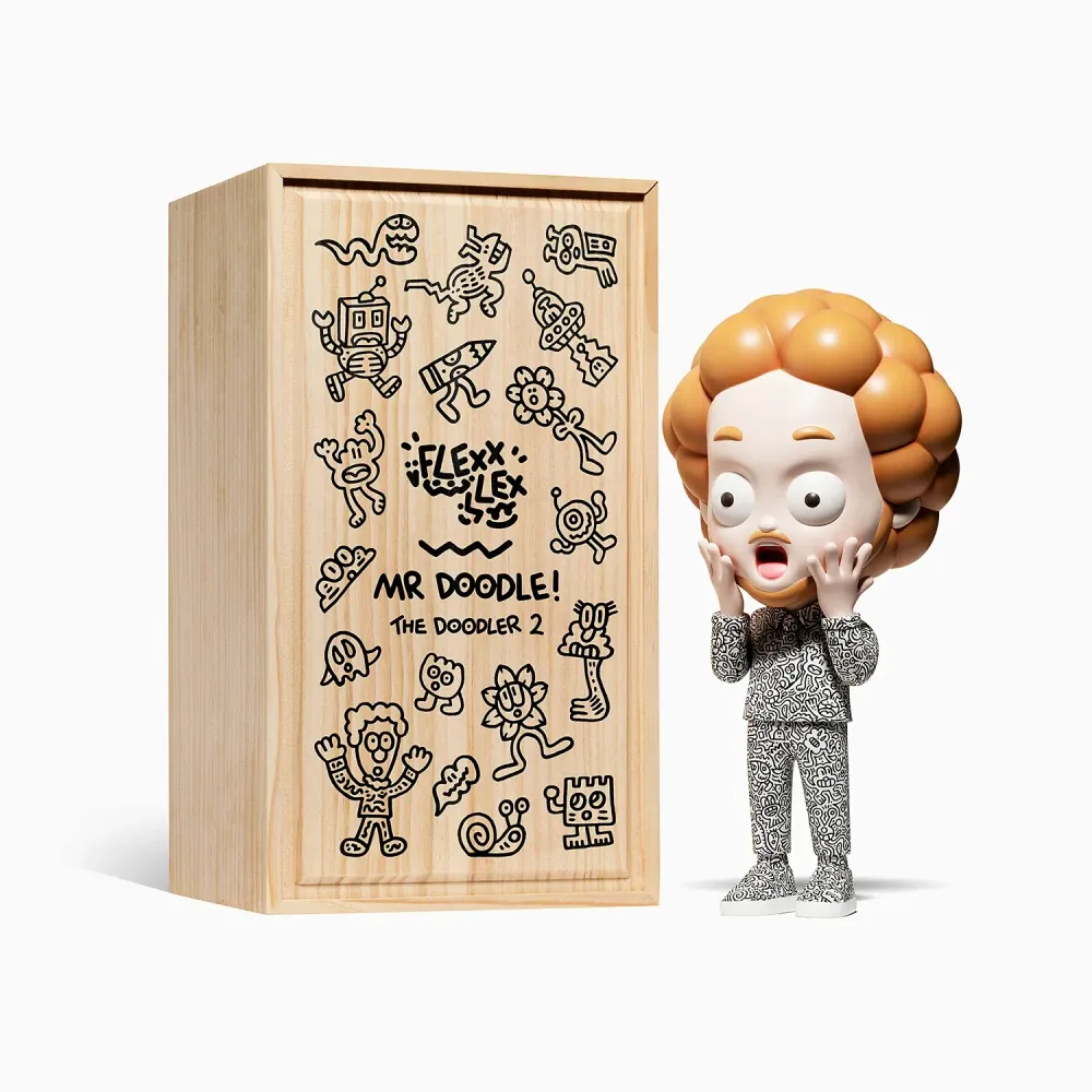 Mr. Doodle 「 The Doodler 2」 限定版フィギュア Mr. Doodle | The Doodler 2 | Buy & Sell | FairArt
