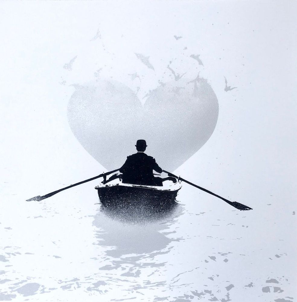 ニックウォーカー Love Bats Silver 41/50 Love Bats (Silver) Print by Nick Walker - Buy & Sell Nick Walker
