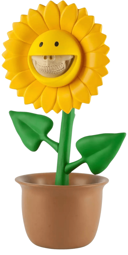 Ron English | Sun Flower Sculpture - Grin | Buy & Sell | FairArt Ron English | Sun Flower Sculpture - Grin | Buy & Sell | FairArt