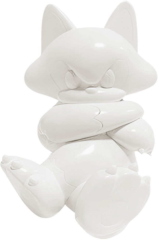Gift (White) Sculpture by TIDE (Ide Tatsuhiro) - Buy & Sell TIDE