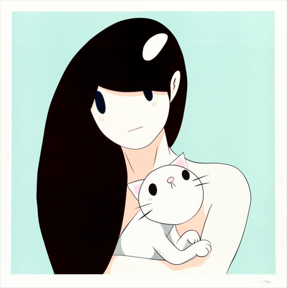 Takeru Amano | Venus and Cat (Blue) | Buy & Sell | FairArt