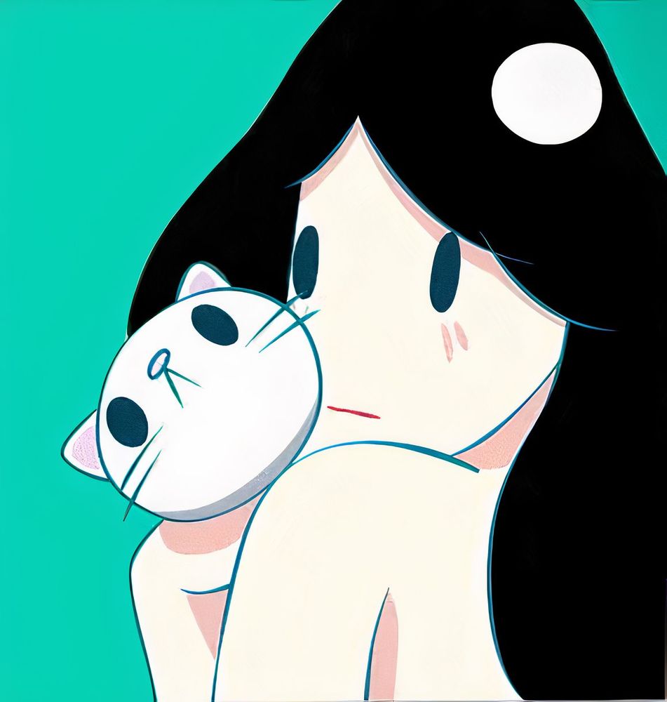 現代アート天野タケル サイン入COA付『Venus with cat』1205F large_Takeru_Amano_Venus_with_