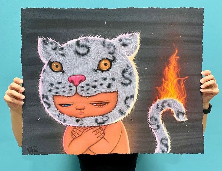 Laissez Fire No 1 Print by Alex Face - Buy & Sell Alex Face Prints