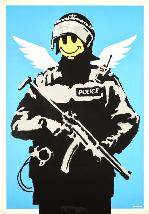 Banksy | NOLA (White Rain) | Buy & Sell | FairArt