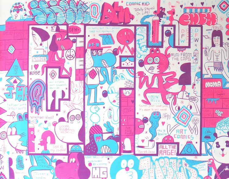 Barry McGee | Tokion Toy Neo Graffiti Project 3D | Buy & Sell