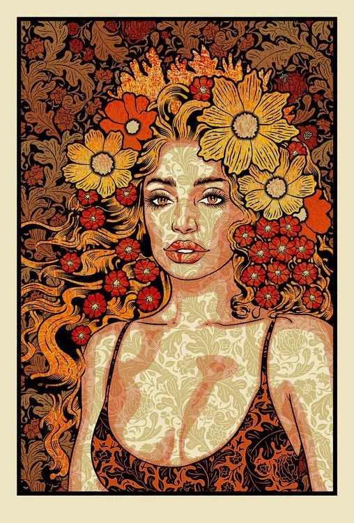 Chuck Sperry | Dave Matthews Band, Gorge Amphitheatre (Wood Grain