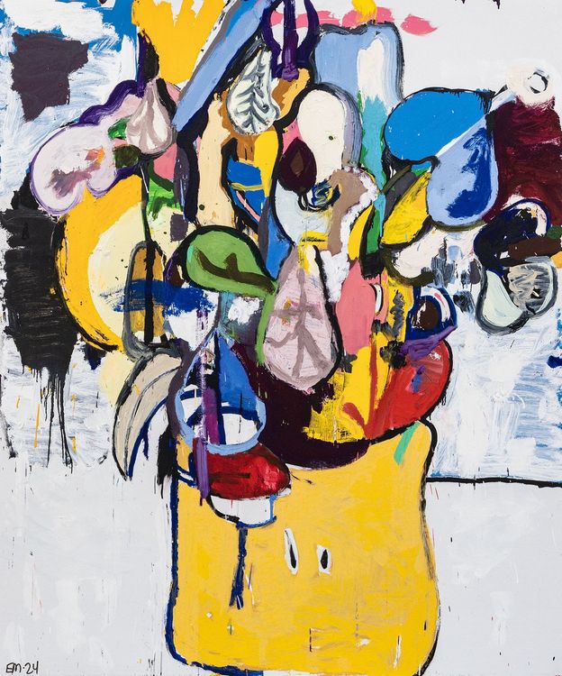 絵画 Plate by Eddie Martinez (Signed Edition) Eddie Martinez - Limited Edition Plate SOLD OUT Edition of