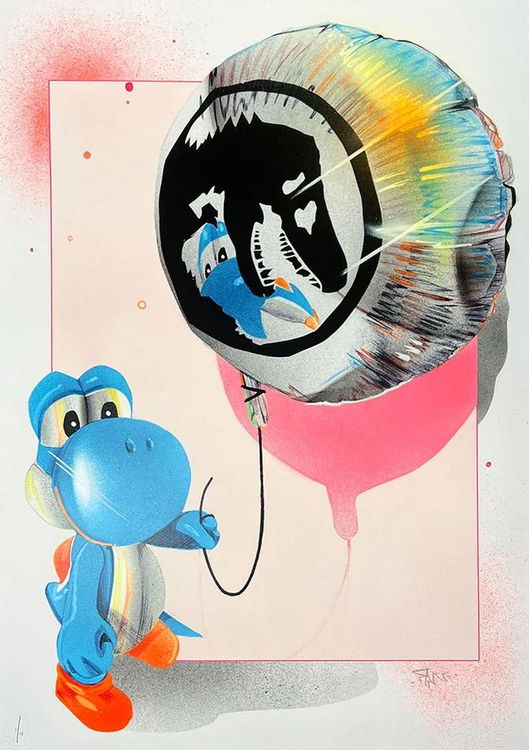 版画 ED 125 FANAKAPAN MR HAPPY CHARITY PRINT Fanakapan | Mr Happy | Buy & Sell | FairArt