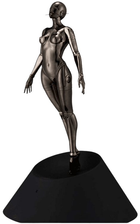 Sexy Robot Floating 1/4 Scale Figure (Black)