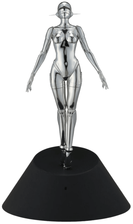 Sexy Robot Floating 1/4 Scale Figure (Silver)