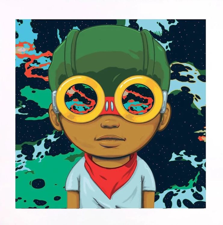 Hebru Hebru Brantley Flyboy Rug Volt ヘブルブラントリー フライ 