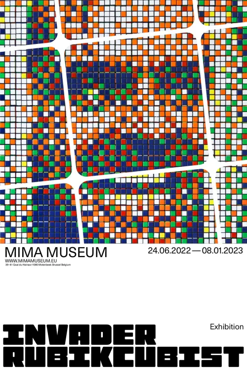 2022 インベーダー invader RUBIKCUBIST ポスター1枚 Invader | Rubikcubist Posters (Set of 10) | Buy & Sell | FairArt