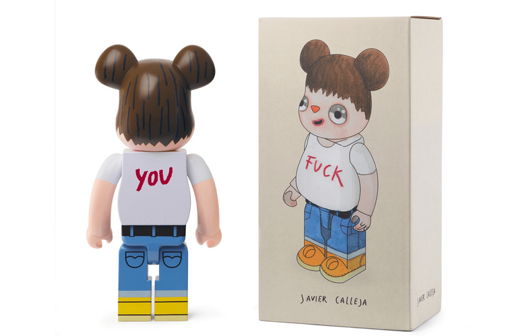 Javier Calleja | Fuck You' BE@RBRICK (1000%) | Buy & Sell | FairArt