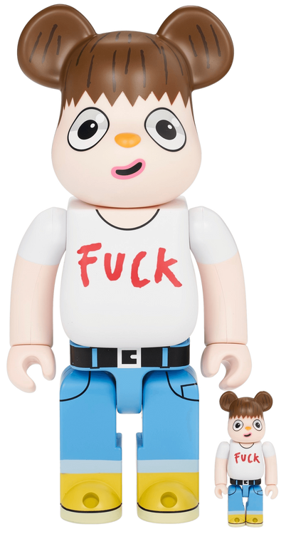 Javier Calleja | Fuck You' BE@RBRICK (100% + 400% Set) | Buy