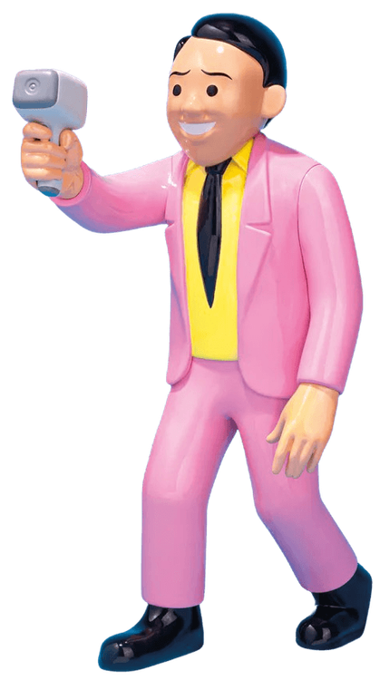 Joan Cornella Idiotmeter Man (グリーン)フィギュア Joan Cornellà | Joan Cornellà Idiotmeter Man (2023