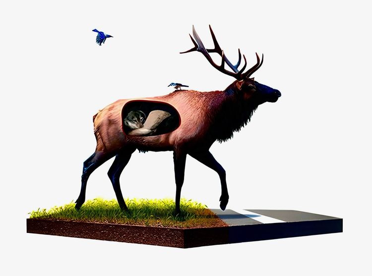 Josh Keyes | Mad World II | Buy & Sell | FairArt
