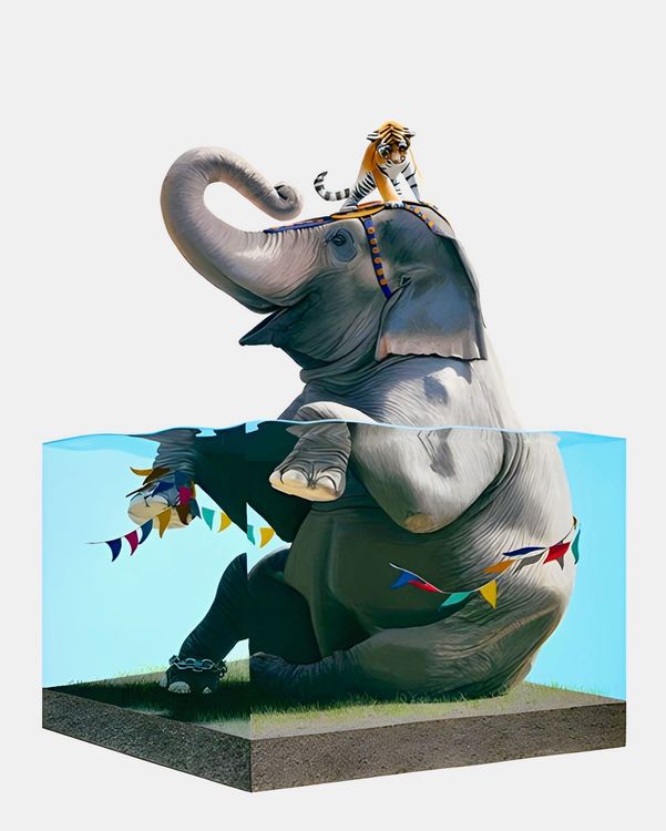 Josh Keyes | Mad World II | Buy & Sell | FairArt