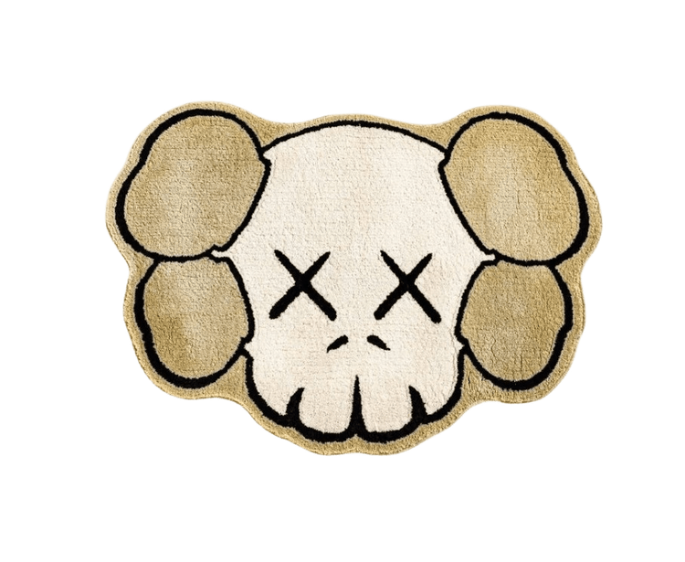 Kaws | Gallery 1950 Original Fake Area Rug (Grey) | Buy & Sell