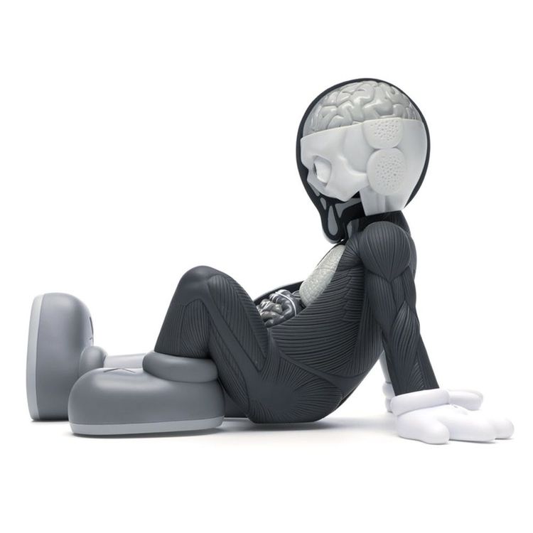 KAWS COMPANION (RESTING PLACE) グレー 113: KAWS (BRIAN DONNELLY), Resting Place (Grey) < Curated: KAWS