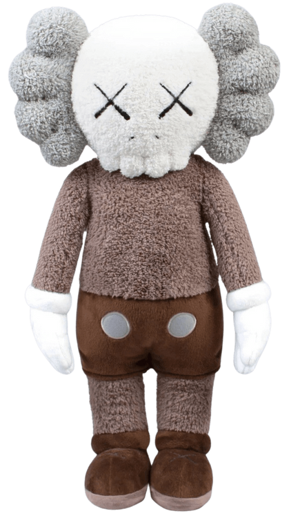 Kaws: Holiday Hong Kong Plush (Brown) Sculpture by Kaws - Buy