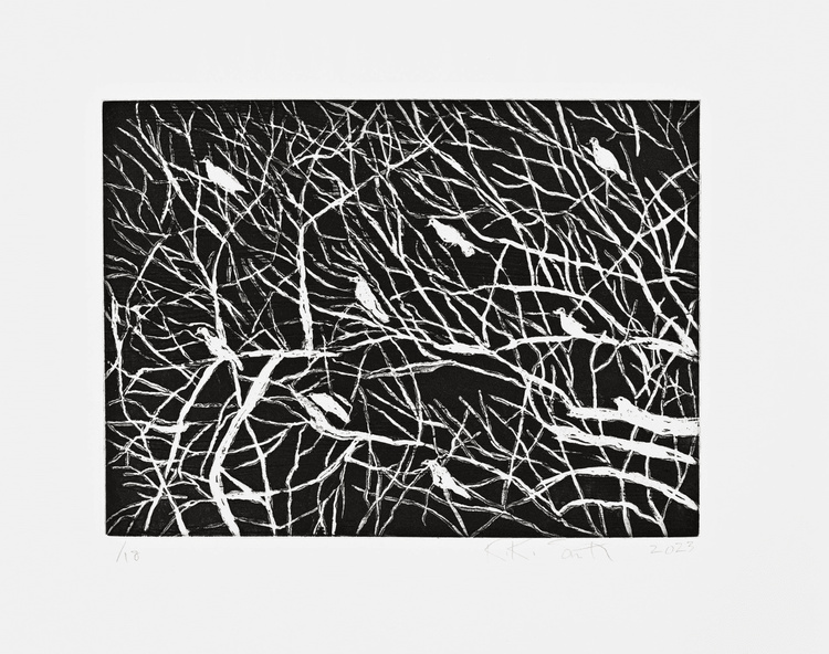 白*黒様 【直筆サイン】ストリートファイター デザイナーkikiさん Kiki Smith | Winter Twilight | Buy & Sell | FairArt