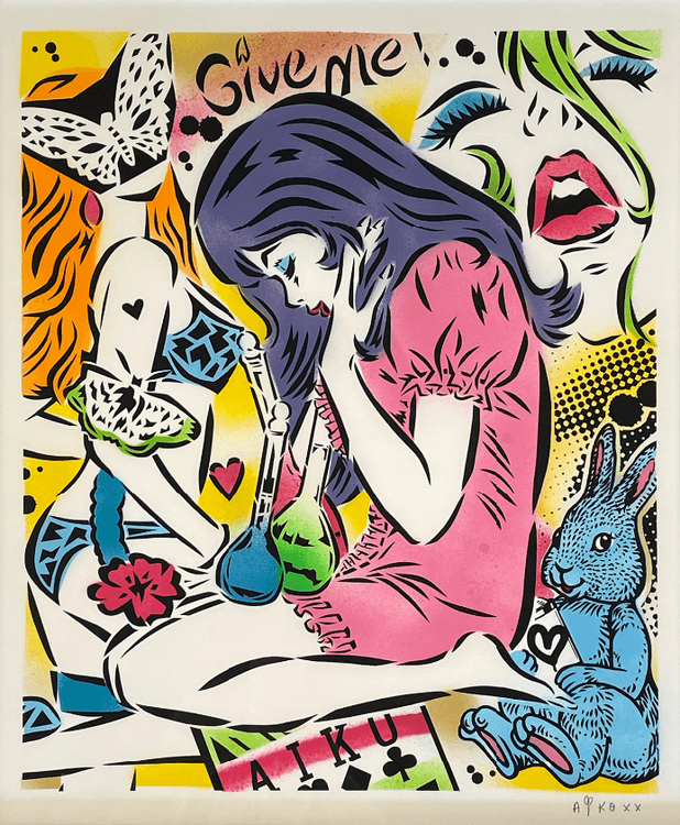 Emotions (Orange) Print by Lady Aiko - Buy & Sell Lady Aiko Prints