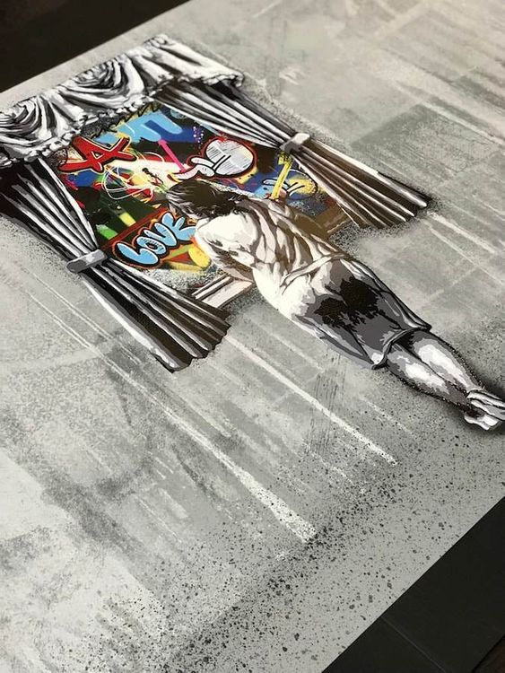 Martin Whatson | Figure At The Window (Reverse) | Buy & Sell