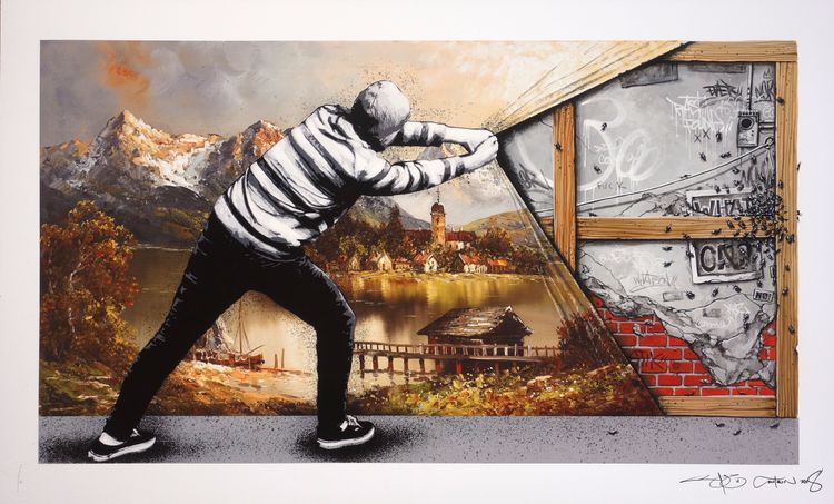 Martin Whatson | Behind The Curtain Colab (The Wall) | Buy & Sell