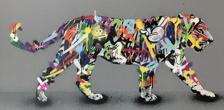 Martin Whatson | Tiger (Set of 2: Orange and Blue) | Buy & Sell
