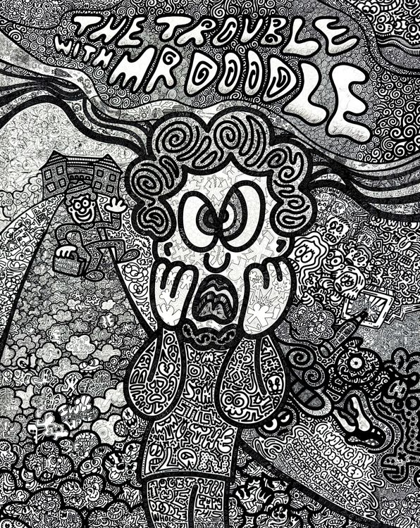 Pretty City Print by Mr. Doodle - Buy & Sell Mr. Doodle Prints
